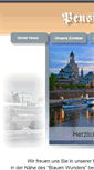 Mobile Screenshot of pensionzurkrone.de